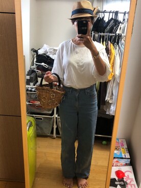 Yumi Kobayashiさん(レディース・157cm)の夏コーディネート