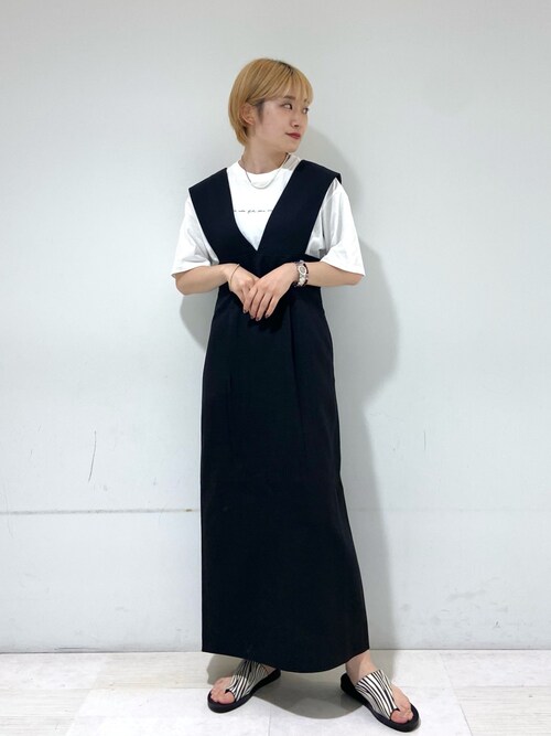 Lowrys Farm 静岡パルコsugarさんのジャンパースカートを使ったコーディネート Zozotown