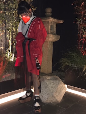 「H&M（エイチ・アンド・エム）のアイテム（ワンピース/ドレス）」を使った、tonechiさん（レディース・155cm）の夏コーディネート