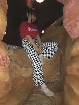 「I&ME（アイアンドミー）のアイテム」を使った、tonechiさん（レディース・155cm）の秋コーディネート