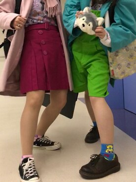 「BAMBI＆FALINE（バンビアンドファリーン）のアイテム」を使った、tonechiさん（レディース・155cm）の春コーディネート