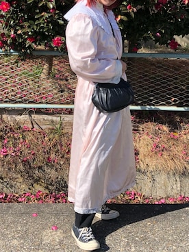 「Dior（ディオール）のアイテム（ワンピース/ドレス）」を使った、tonechiさん（レディース・154cm）の春コーディネート