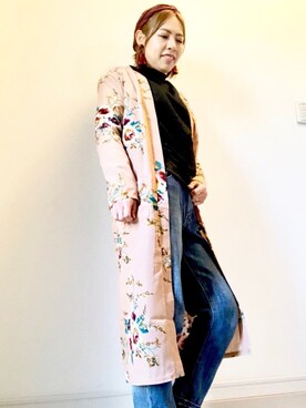 「titivate（ティティベイト）のアイテム（ピアス（両耳用））」を使った、⭐️KAoRI⭐️さん（レディース・160cm）の冬コーディネート