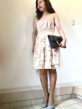 「結婚式」｜⭐️KAoRI⭐️さん（レディース・160cm・40代）の夏コーディネート