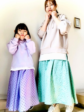 「シャーベットカラー」｜⭐️KAoRI⭐️さん（レディース・160cm）の春コーディネート