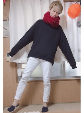 「jiggys shop（ジギーズショップ）のアイテム」を使った、よーりーさん（メンズ・168cm・20代）の冬コーディネート