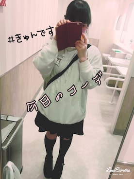 「パーカー大好き系女子」｜yukinoyouseiさん（レディース・150cm）の冬コーディネート