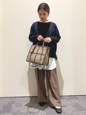 emariさん（レディース・152cm）の冬コーディネート