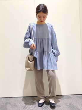 emariさん（レディース・152cm）の冬コーディネート