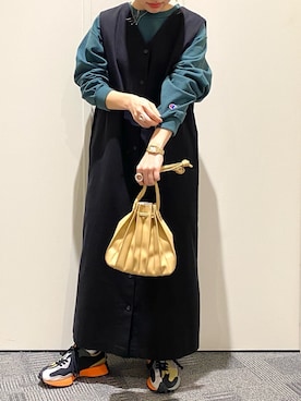 emariさん（レディース・152cm）の春コーディネート