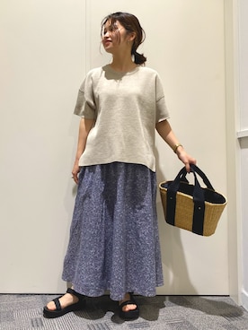 emariさん（レディース・152cm）の春コーディネート