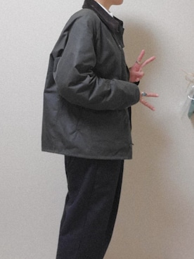 「Graphpaper（グラフペーパー）のアイテム（パンツ）」を使った、Shokoさん（レディース・162cm）の秋コーディネート