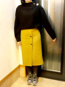 mofmoさん（レディース・160cm）の冬コーディネート