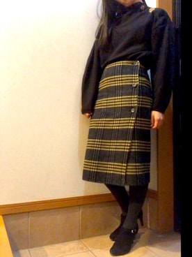 mofmoさん（レディース・160cm）の冬コーディネート