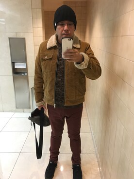 やすさん（メンズ・173cm）の冬コーディネート