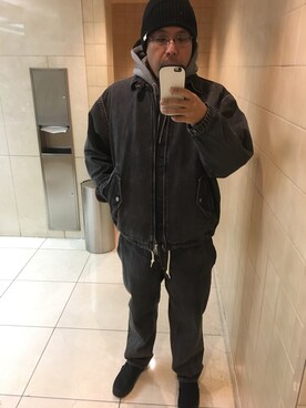 やすさん（メンズ・173cm）の冬コーディネート