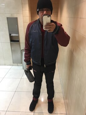 やすさん（メンズ・173cm）の冬コーディネート