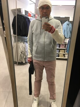 やすさん(メンズ・173cm)の春コーディネート