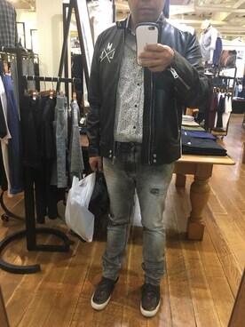 やすさん(メンズ・173cm)の春コーディネート