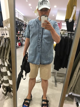 やすさん（メンズ・173cm）の夏コーディネート