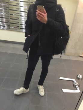 こーいちさん(メンズ・186cm)の冬コーディネート