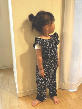 「next（next）のアイテム（オールインワン・サロペット）」を使った、あちさん（レディース・164cm）の夏コーディネート