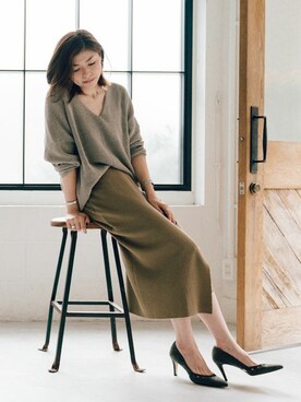 小川　オデット エ オディール スタッフさんのコーディネート