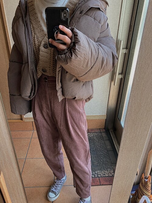 コンブ Moment のダウンジャケット コートを使ったコーディネート Wear