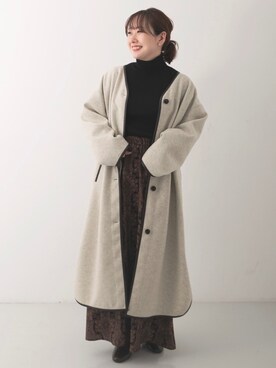 satoさん（レディース・156cm）の冬コーディネート