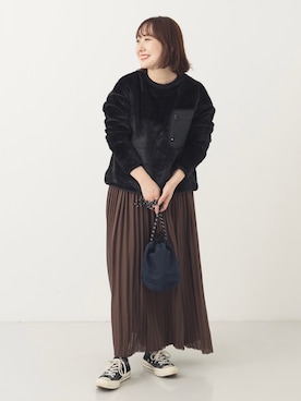 satoさん（レディース・156cm）の冬コーディネート