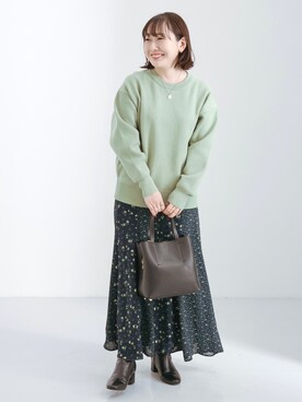 satoさん（レディース・156cm）の冬コーディネート