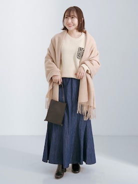 satoさん（レディース・156cm）の冬コーディネート