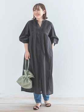 satoさん（レディース・156cm）の冬コーディネート