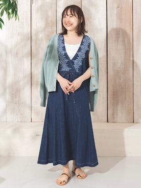 satoさん（レディース・156cm）の春コーディネート