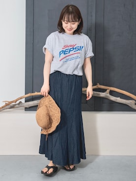 satoさん（レディース・156cm）の夏コーディネート