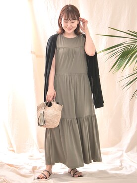 satoさん（レディース・156cm）の夏コーディネート