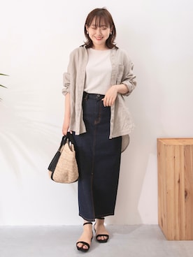 satoさん（レディース・156cm）の夏コーディネート