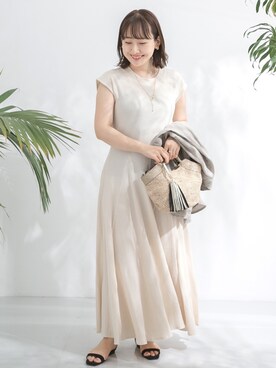 satoさん（レディース・156cm）の夏コーディネート