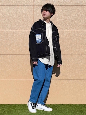「SMITH'S（スミス）のアイテム（ジャケット/アウター）」を使った、coen 翔さん（メンズ・173cm）の冬コーディネート