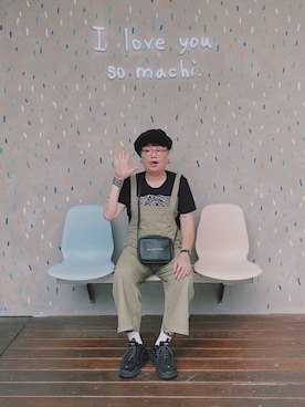 「MM6 Maison Margiela（ｴﾑｴﾑｼｯｸｽ ﾒｿﾞﾝ ﾏﾙｼﾞｪﾗ）のアイテム（レッグウェア）」を使った、Kさん（メンズ・175cm）の冬コーディネート