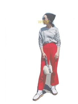 「asos（エイソス）のアイテム（アクセサリー）」を使った、reikaminamiさん（レディース・174cm）の春コーディネート