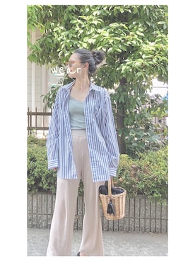 「asos（エイソス）のアイテム（アクセサリー）」を使った、reikaminamiさん（レディース・175cm）の夏コーディネート