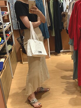 「MM6 Maison Martin Margiela（エムエム 6 メゾン マルタン マルジェラ）のアイテム（香水）」を使った、aさん（レディース・159cm）の秋コーディネート