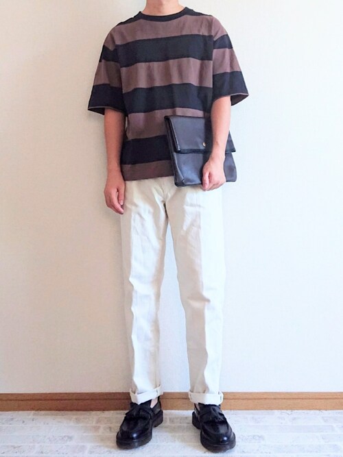 こうよう ユニクロのtシャツ カットソーを使ったコーディネート Wear