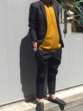 「B2nd」｜「アイテム（ジャケット/アウター）」を使った、yamamotoさん（メンズ・170cm）の春コーディネート