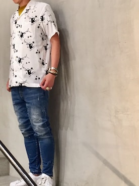 「surt（サート）のアイテム」を使った、yamamotoさん（メンズ・170cm）の夏コーディネート
