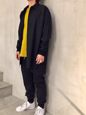 「NEIL BARRETT（ニールバレット）のアイテム」を使った、yamamotoさん（メンズ・170cm）の夏コーディネート