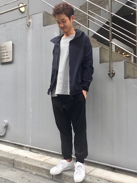 「SOLIDO（ソリード）のアイテム（ジャケット/アウター）」を使った、yamamotoさん（メンズ・170cm）の秋コーディネート