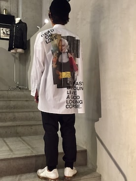 「maxsix（マックスシックス）のアイテム」を使った、yamamotoさん（メンズ・170cm）の冬コーディネート