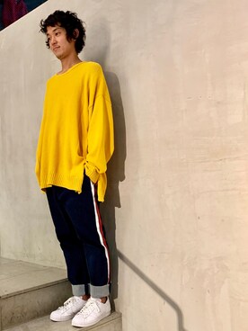 「LUSOR（ルーソル）のアイテム」を使った、yamamotoさん（メンズ・170cm）の秋コーディネート